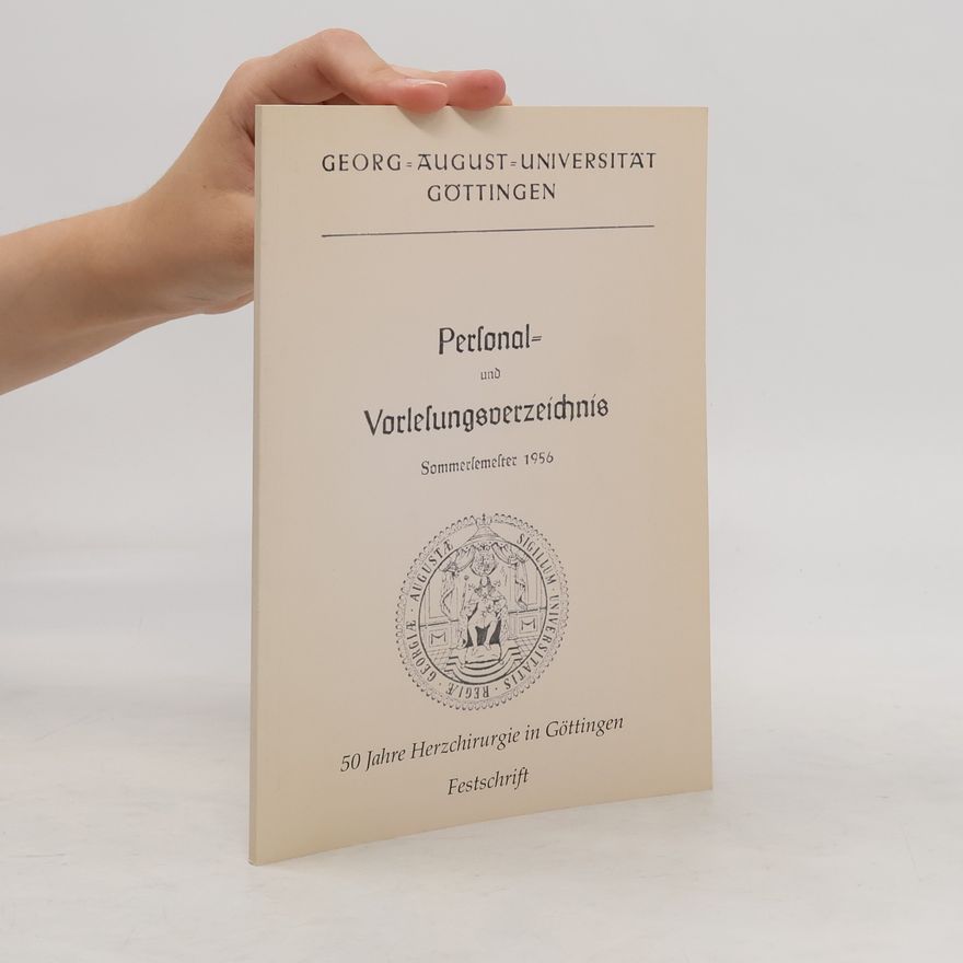 Autorenkollektiv Personal und Vorlesungsverzeichnis