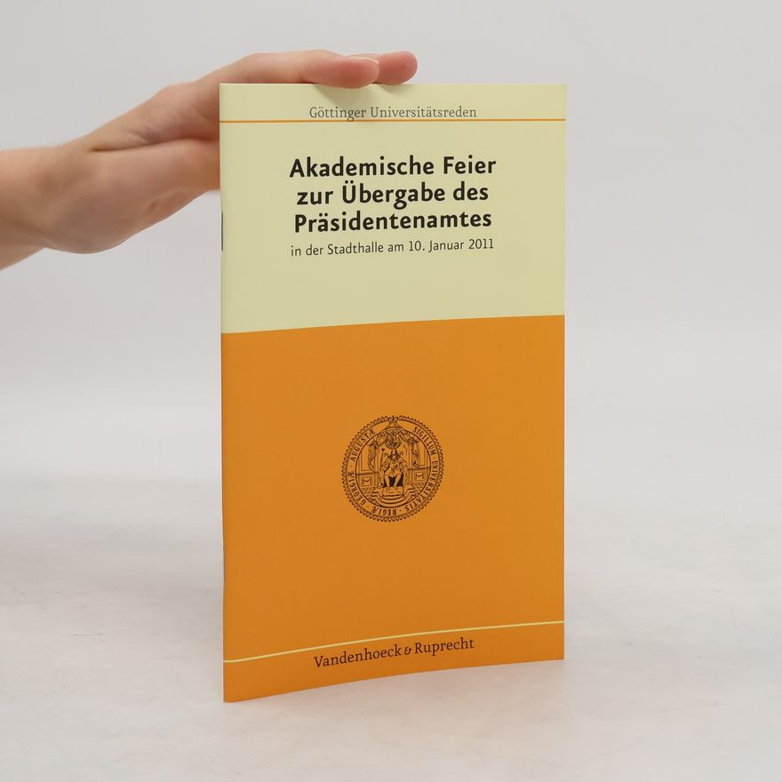 David McAllister Akademische Feier zur Übergabe des Präsidentenamtes