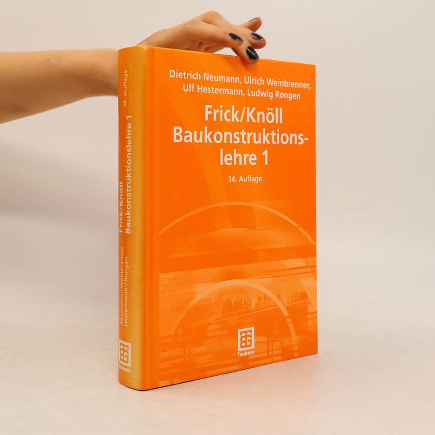 Ulf Hestermann Frick/Knöll Baukonstruktionslehre 1