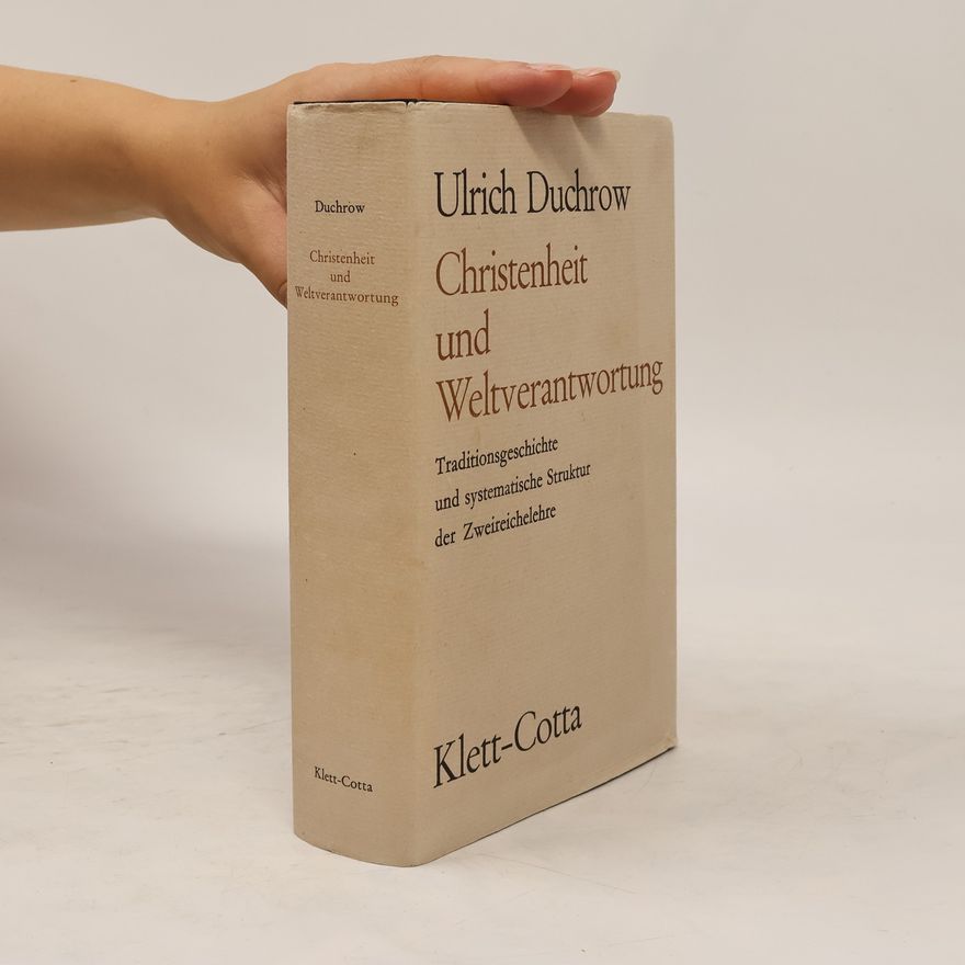 Ulrich Duchrow Christenheit und Weltverantwortung