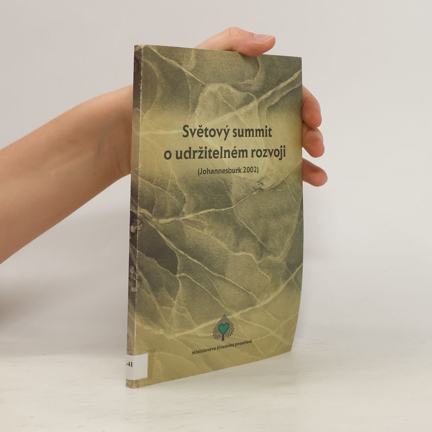 Various authors Světový summit o udržitelném rozvoji