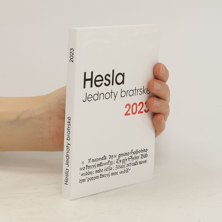 Autorenkollektiv Hesla Jednoty bratrské 2023