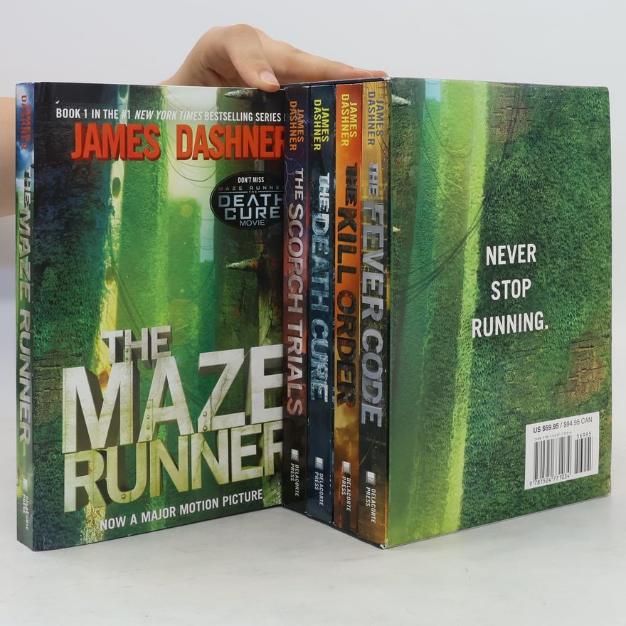 James Dashner The Maze Runner Series. The Maze Runner. The Scorch Trials. The Death Cure. The Kill Order. The Fever Code (5 Books in a Box, Complete)
