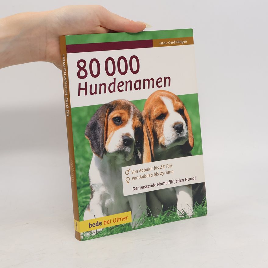 Hans Gerd Klingen 80000 Hundenamen