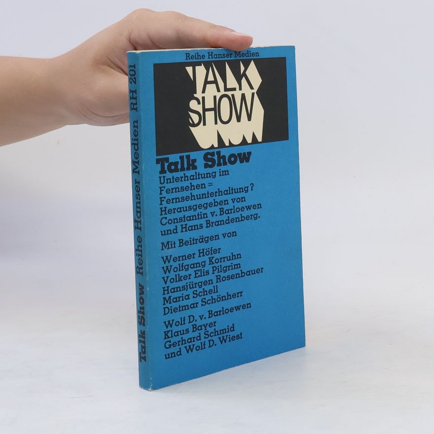 Constantin von Barloewen Talk Show