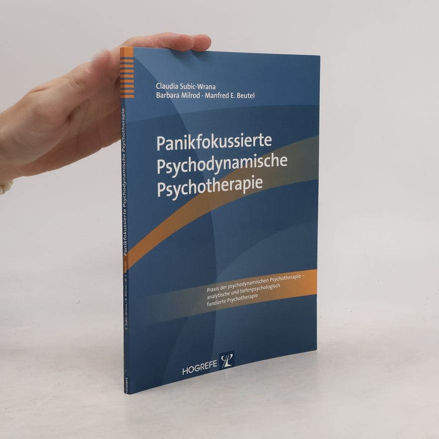 Claudia Elisabeth S. ubic Wrana Panikfokussierte psychodynamische Psychotherapie