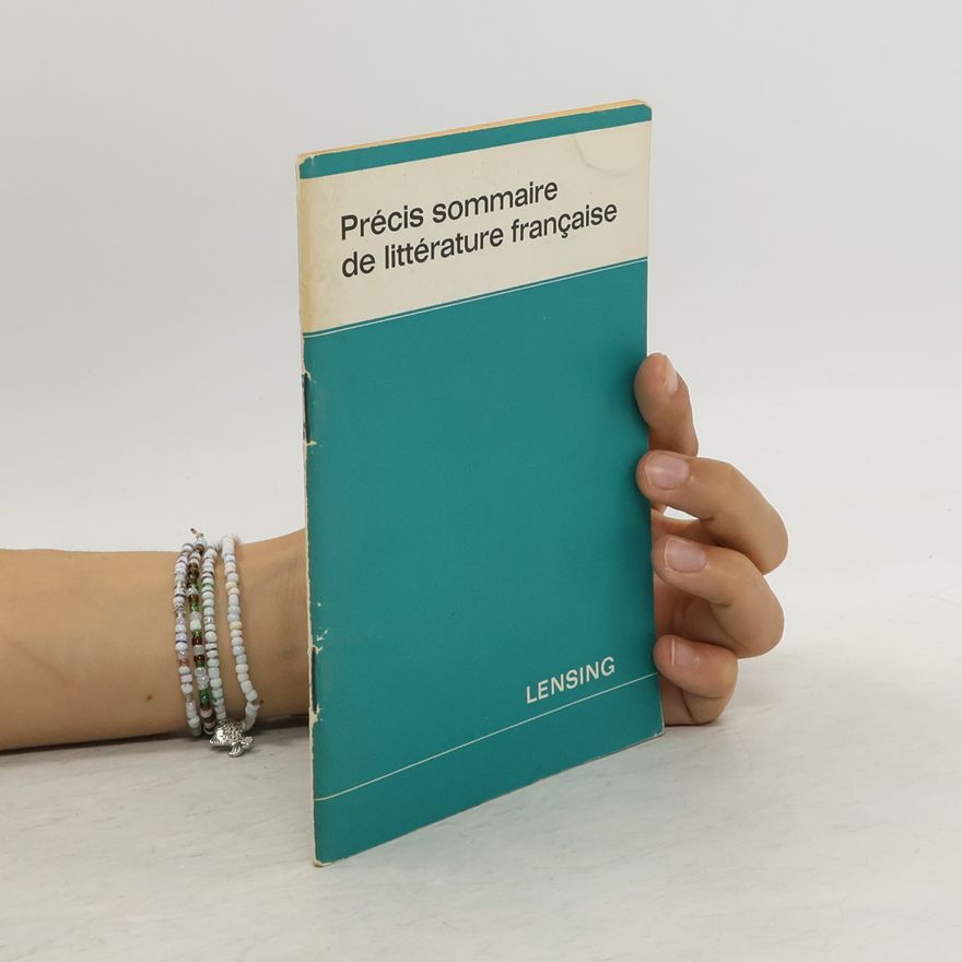 Various authors Précis sommaire de littérature française
