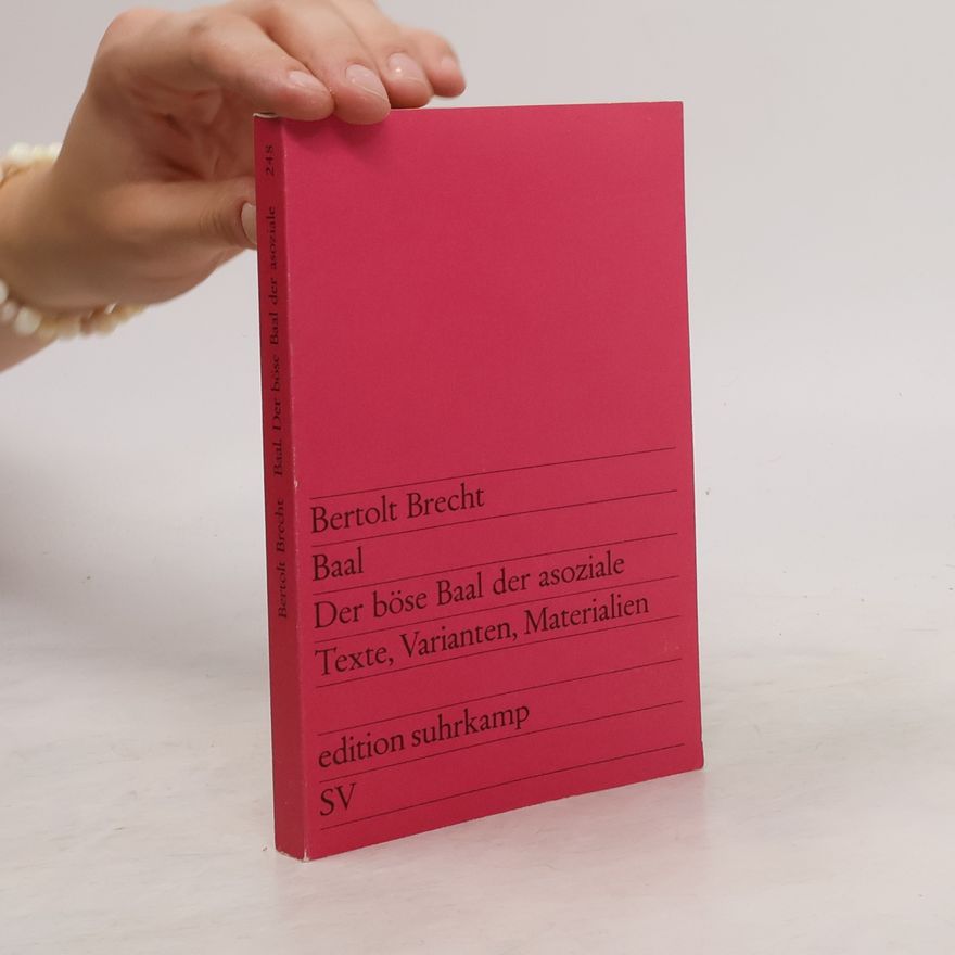 Bertolt Brecht Baal