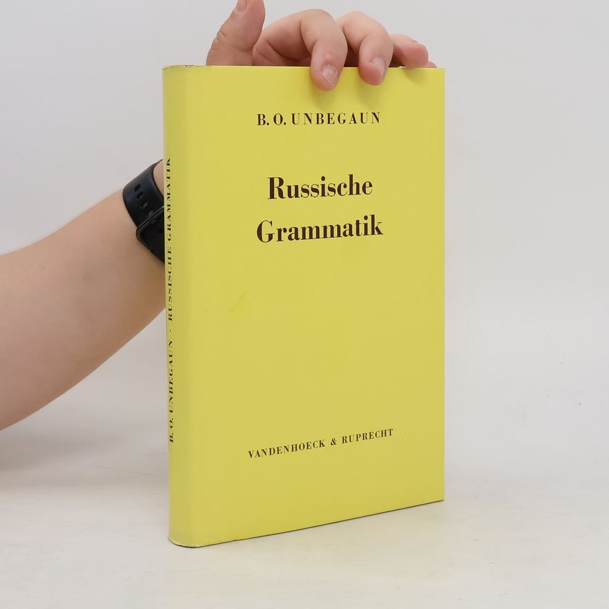 Boris O. Unbegaun Russische Grammatik