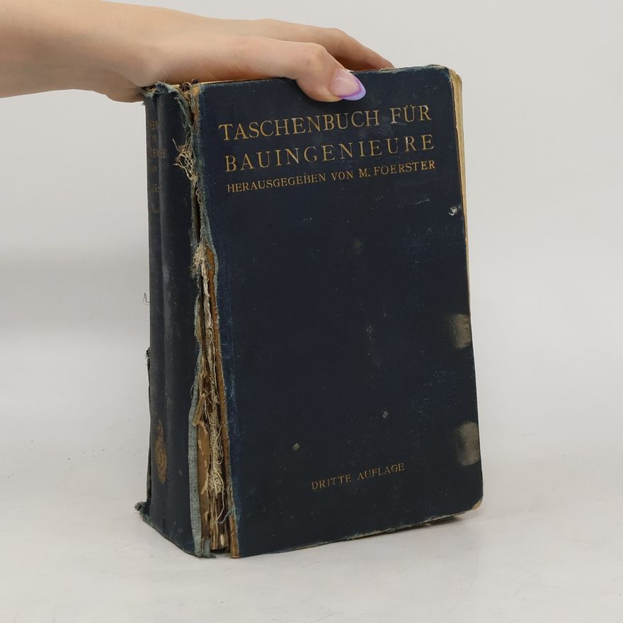 Max Foerster Taschenbuch für Bauingenieure