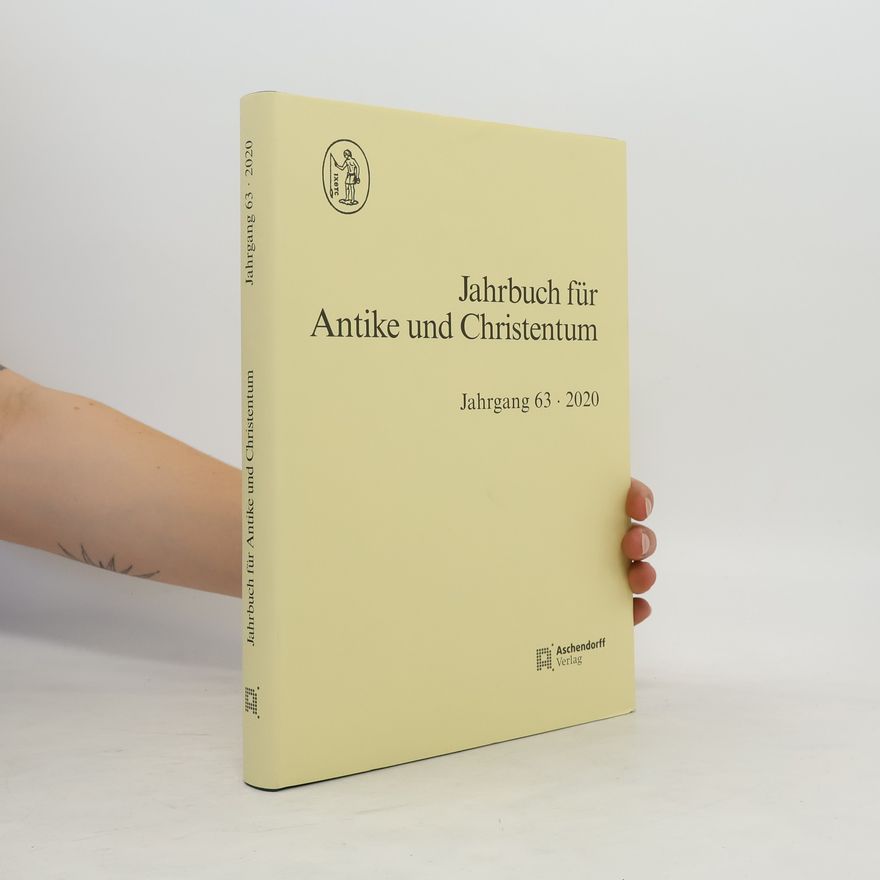 Sible de Blaauw Jahrbuch für Antike und Christentum Jahrgang 63-2020