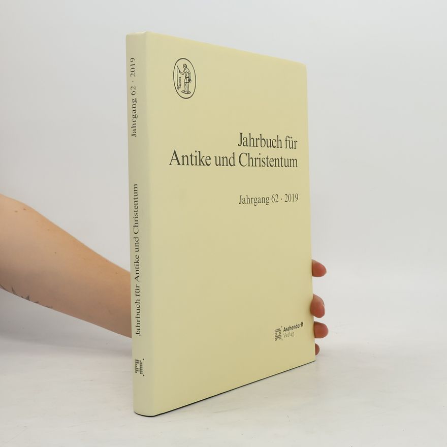 Autores varios Jahrbuch für Antike und Christentum Jahrgang 62-2019