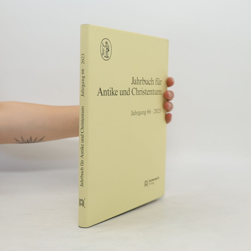 Sible de Blaauw Jahrbuch für Antike und Christentum Jahrgang 66/2023