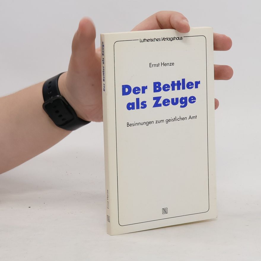 Ernst Henze Der Bettler als Zeuge