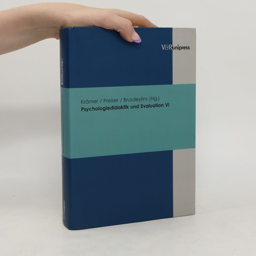 Michael Kramer Psychologiedidaktik und Evaluation