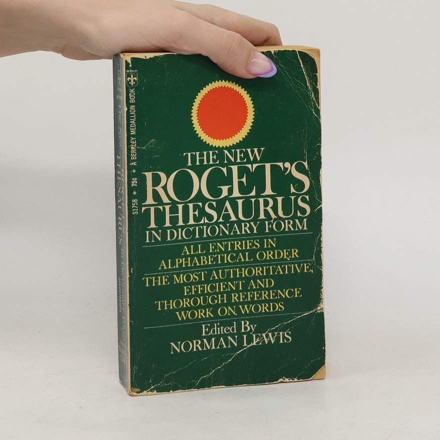 Norman Lewis The New Roget's Thesaurus in Dictionary Form