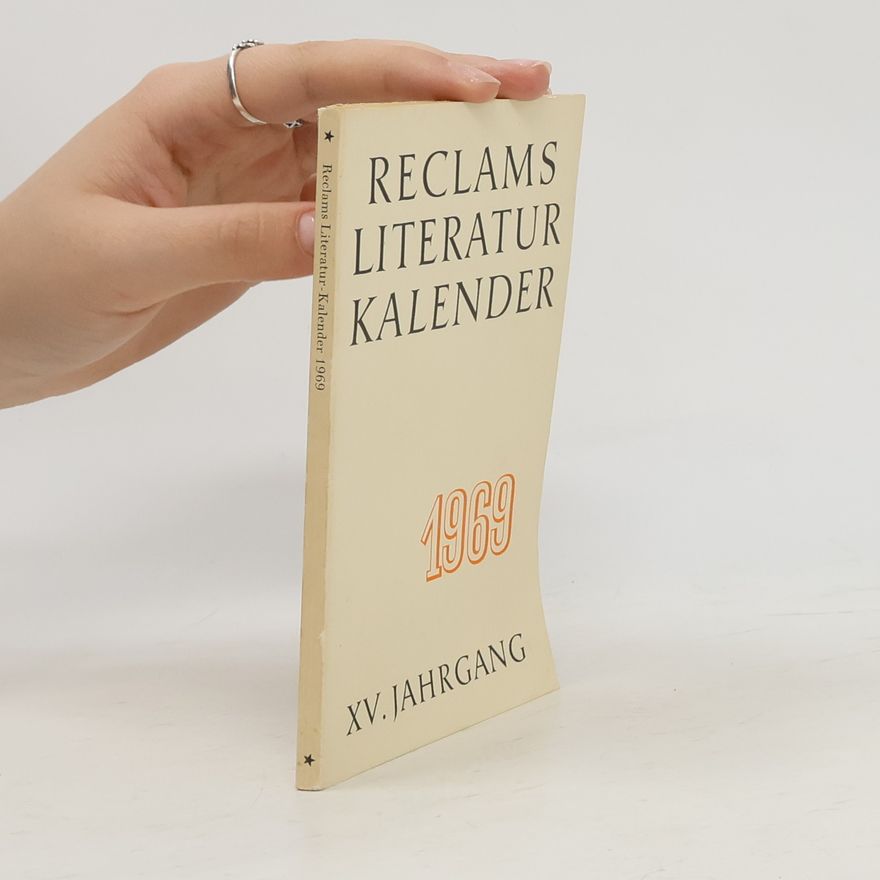 Autorenkollektiv Reclams Literatur-Kalender 1969