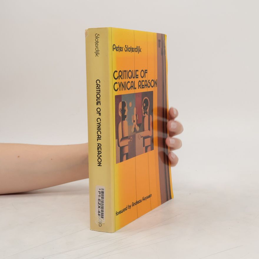 Peter Sloterdijk Critique of Cynical Reason