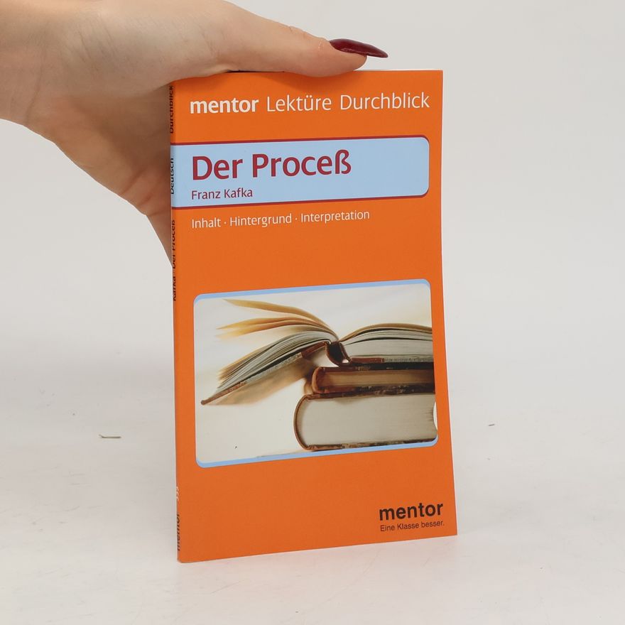 Friedrich Hobek Franz Kafka, Der Proceß