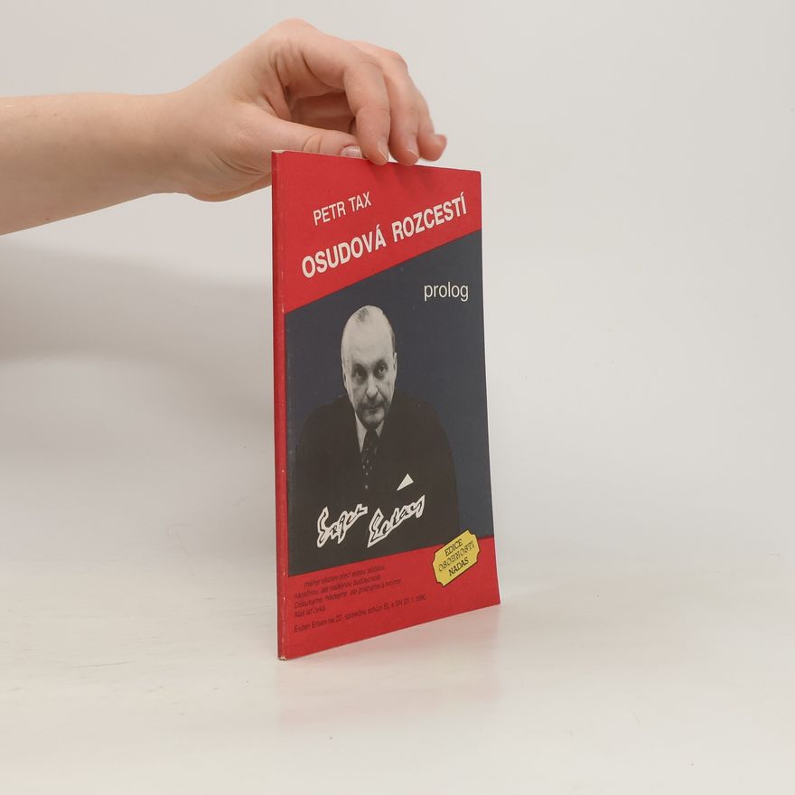 Petr Tax Osudová rozcestí a Evžen Erban.