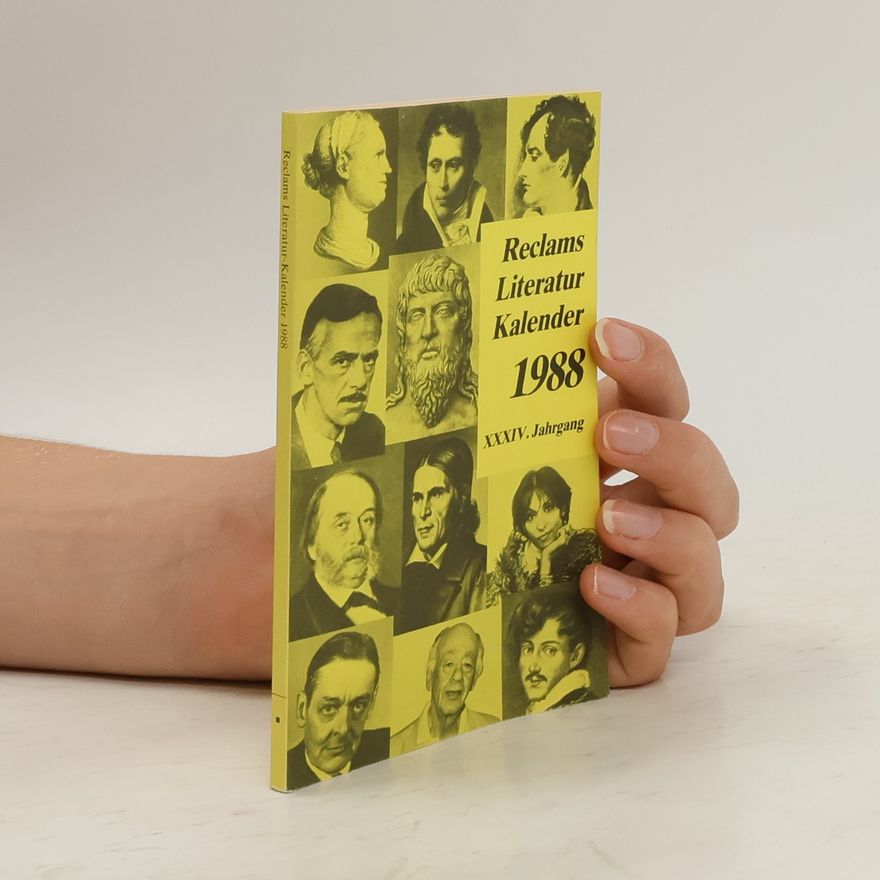 Autorenkollektiv Reclams Literatur Kalender 1988