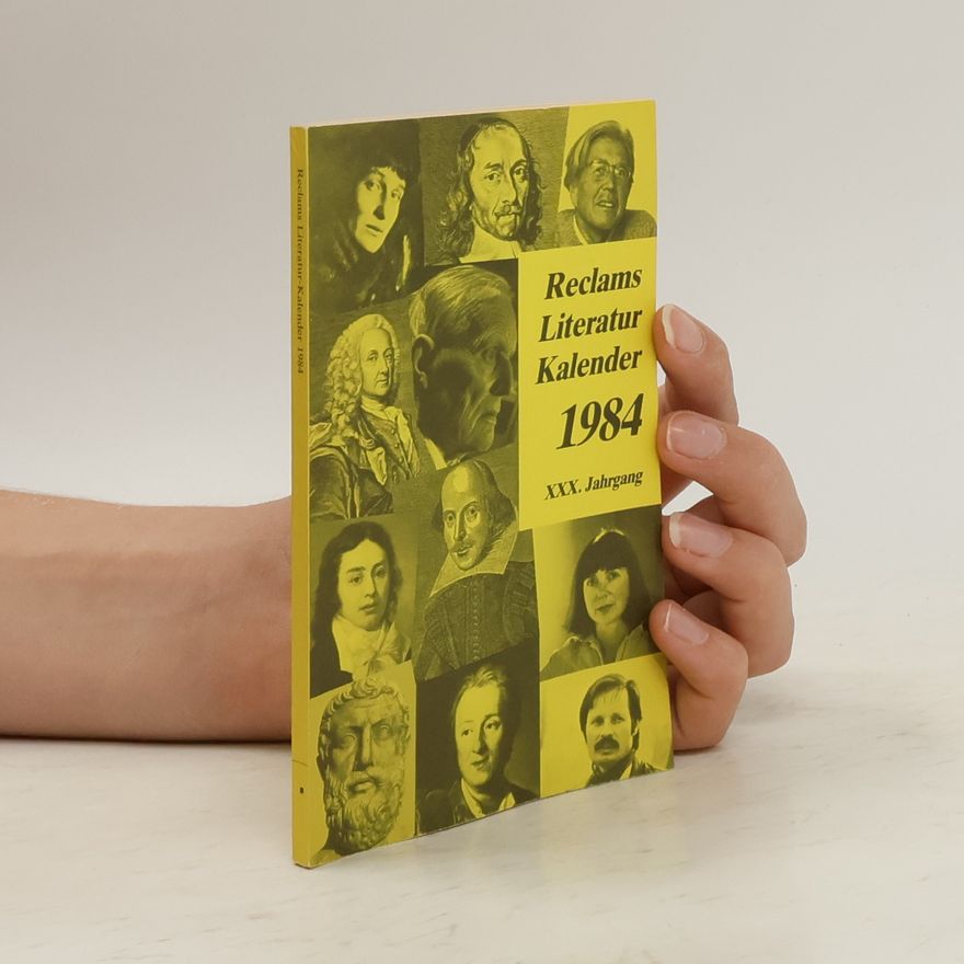 Various authors Reclams Literatur Kalender 1984