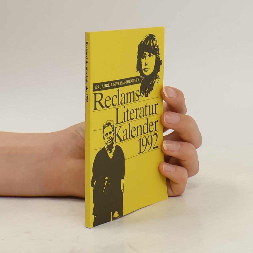 Autorenkollektiv Reclams Literatur Kalender 1992