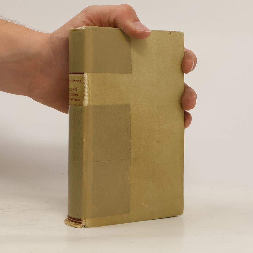 Otto Hiltbrunner Kleines Lexikon der Antike