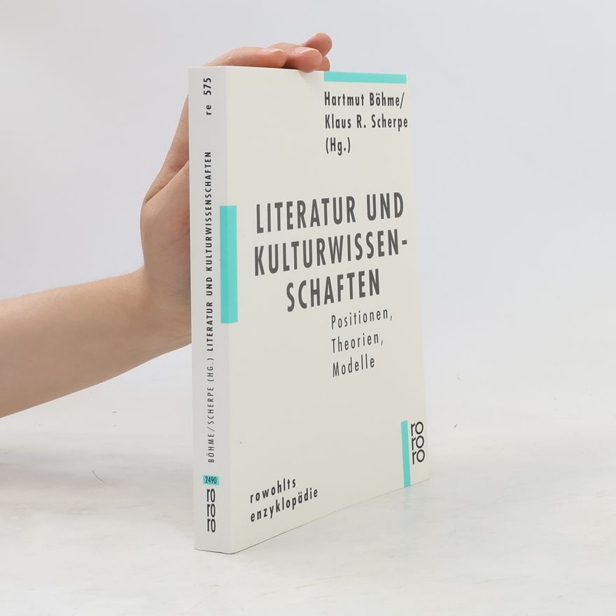 Hartmut Böhme Literatur und Kulturwissenschaften