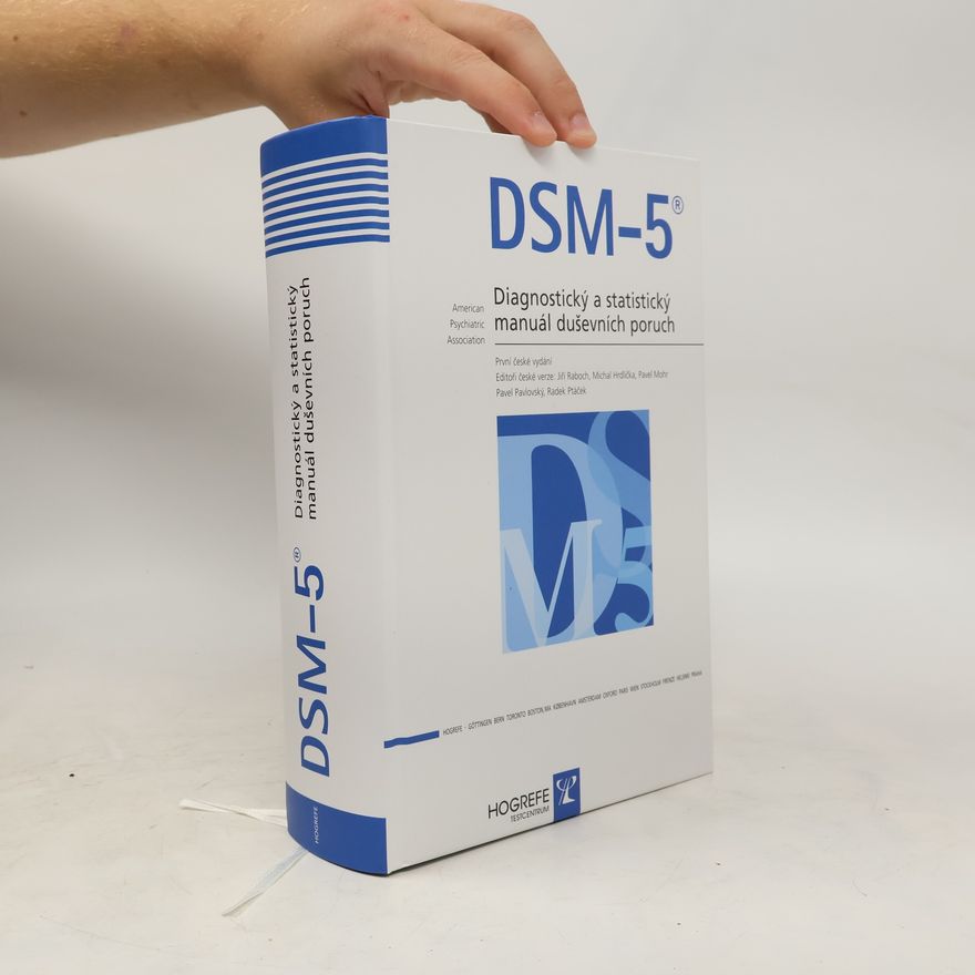 Collectif d'auteurs DSM 5 - Diagnostický a statistický manuál duševních poruch