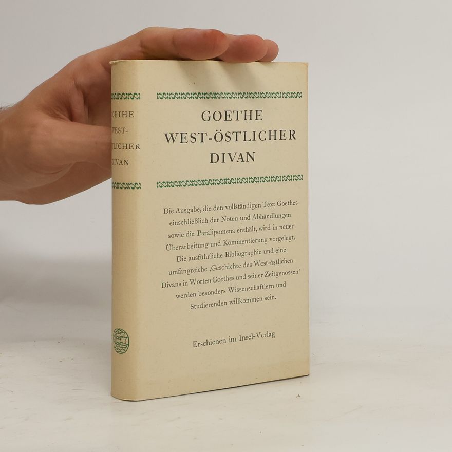 Various authors Goethe West-Östlicher Divan