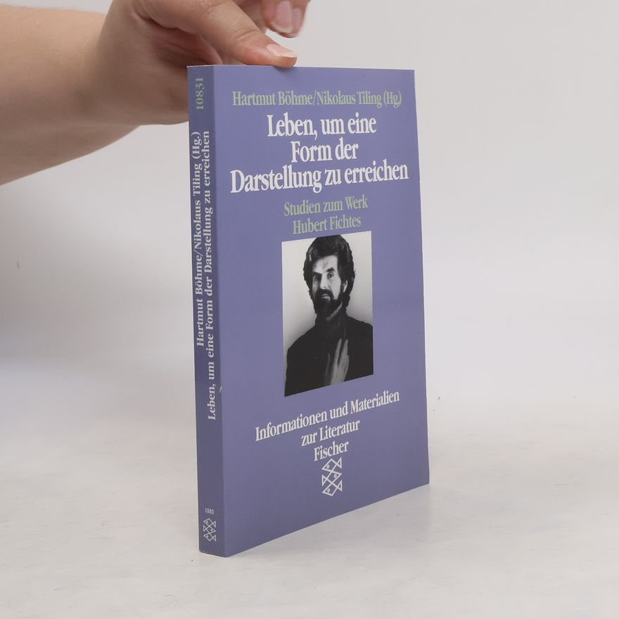 Hartmut Böhme Leben, um eine Form der Darstellung zu erreichen