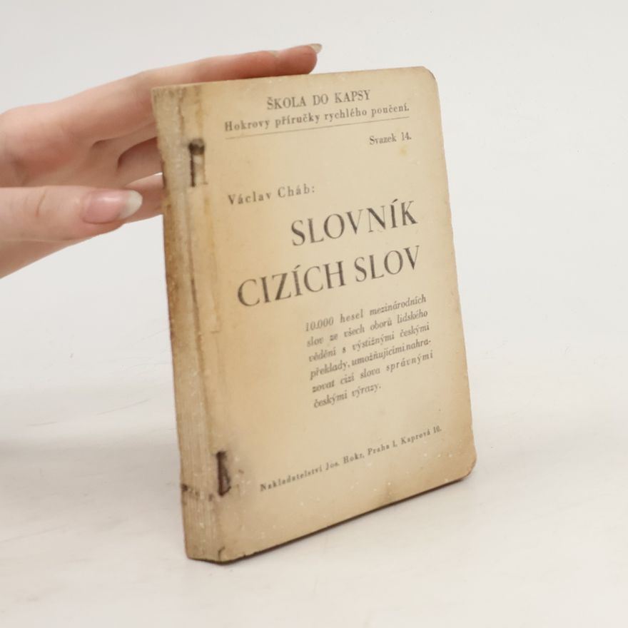 Cháb Václav Slovník cizích slov