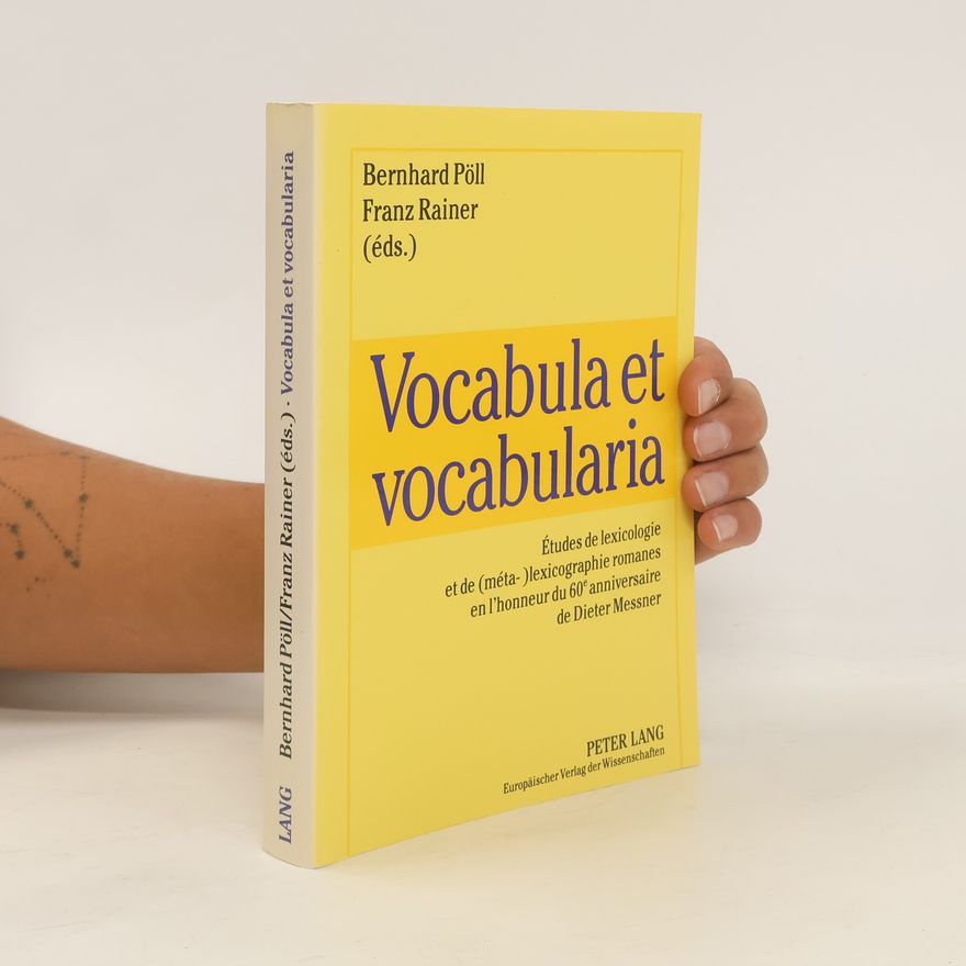 Bernhard Poll Vocabula et vocabularia