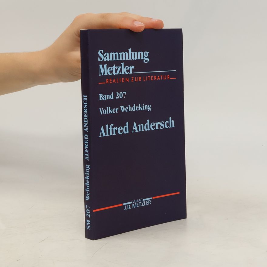 Volker Wehdeking Alfred Andersch