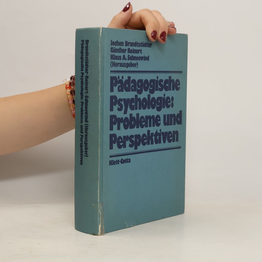 Jochen Brandtstädter Pädagogische Psychologie