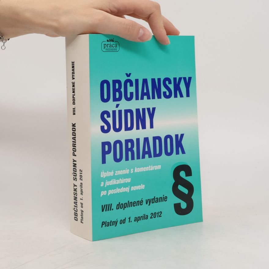 Kolektiv autorů Občiansky súdny poriadok