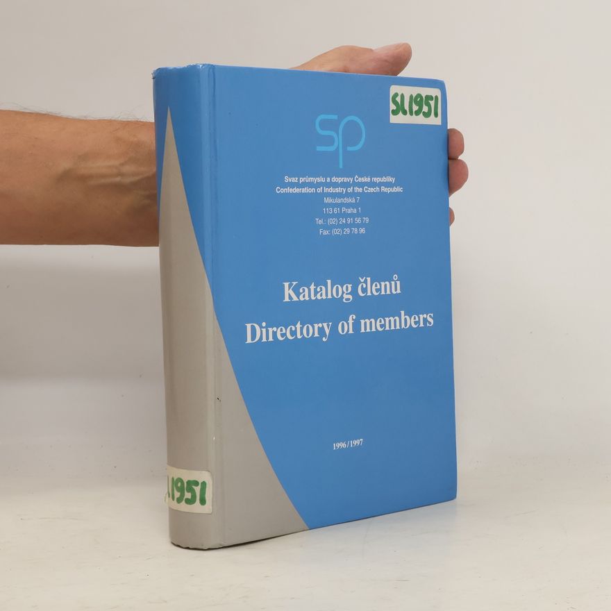 Kolektív autorov Katalog členů, Directory of members