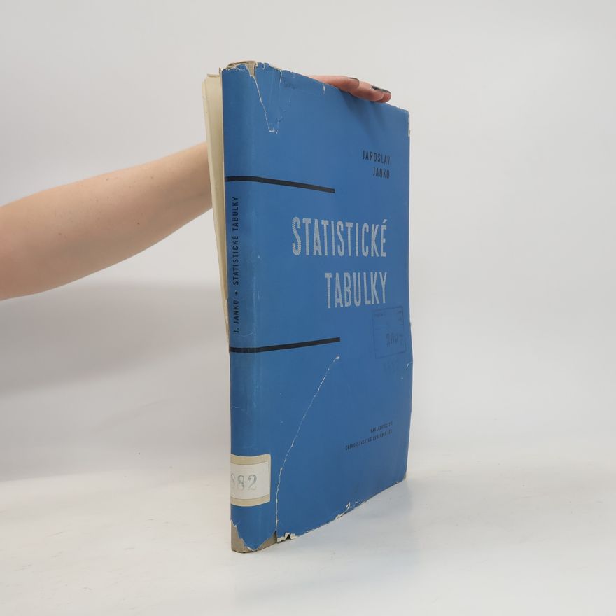 Jaroslav Janko Statistické tabulky
