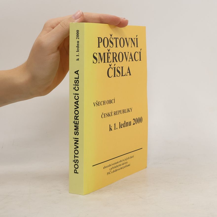 Kolektiv autorů Poštovní směrovací čísla