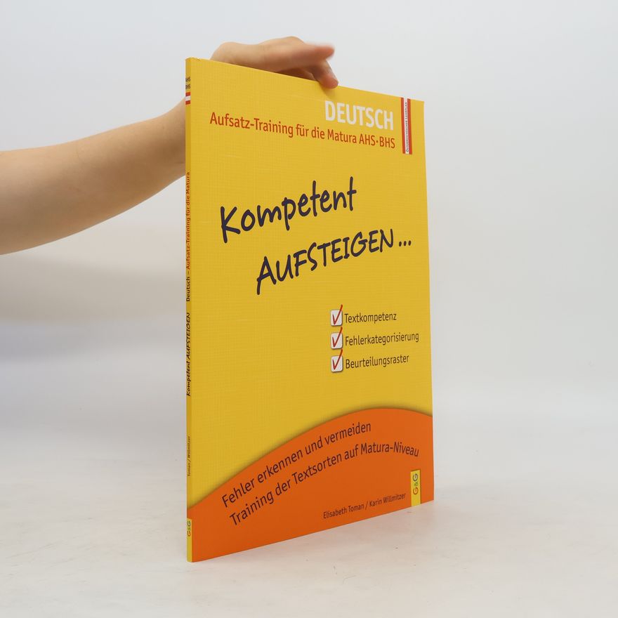 Elisabeth Toman Kompetent aufsteigen ... Deutsch