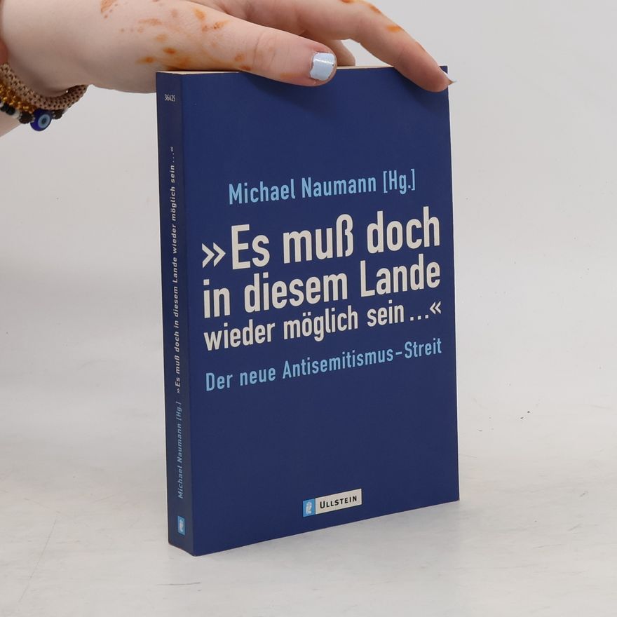 Michael Naumann "Es muß doch in diesem Lande wieder möglich sein ..."