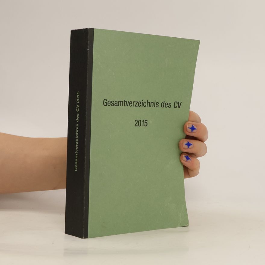 kolektiv Gesamtverzeichnis des CV 2015