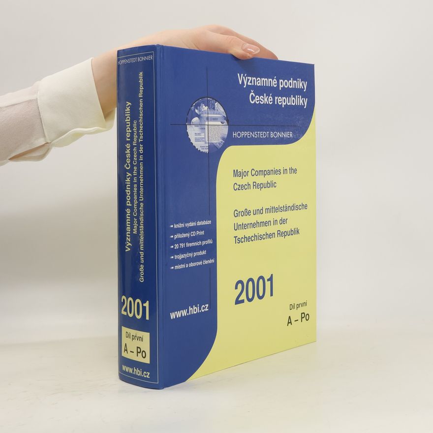 Collectif d'auteurs Významné podniky České republiky 2001 1. A-Po