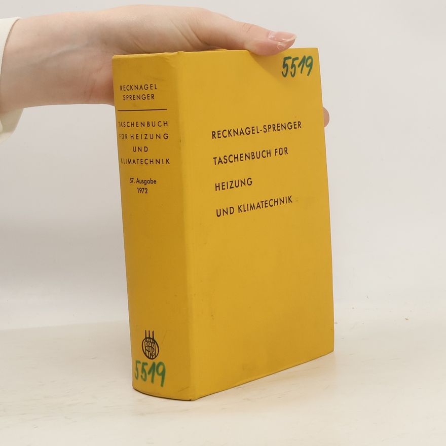 Eberhard Sprenger Recknagel - Sprenger Taschenbuch für Heizung und Klimatechnik