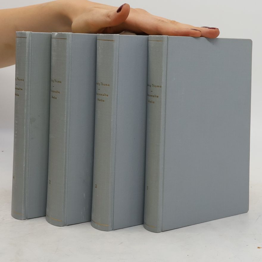 Ludwig Thoma Gesammelte werke 1-4
