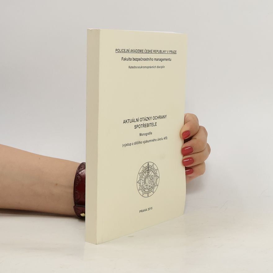 Collectif d'auteurs Aktuální otázky ochrany spotřebitele