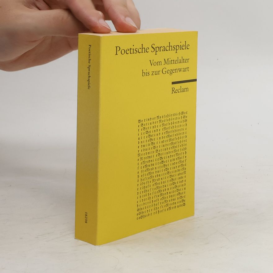 Klaus Peter Dencker Poetische Sprachspiele