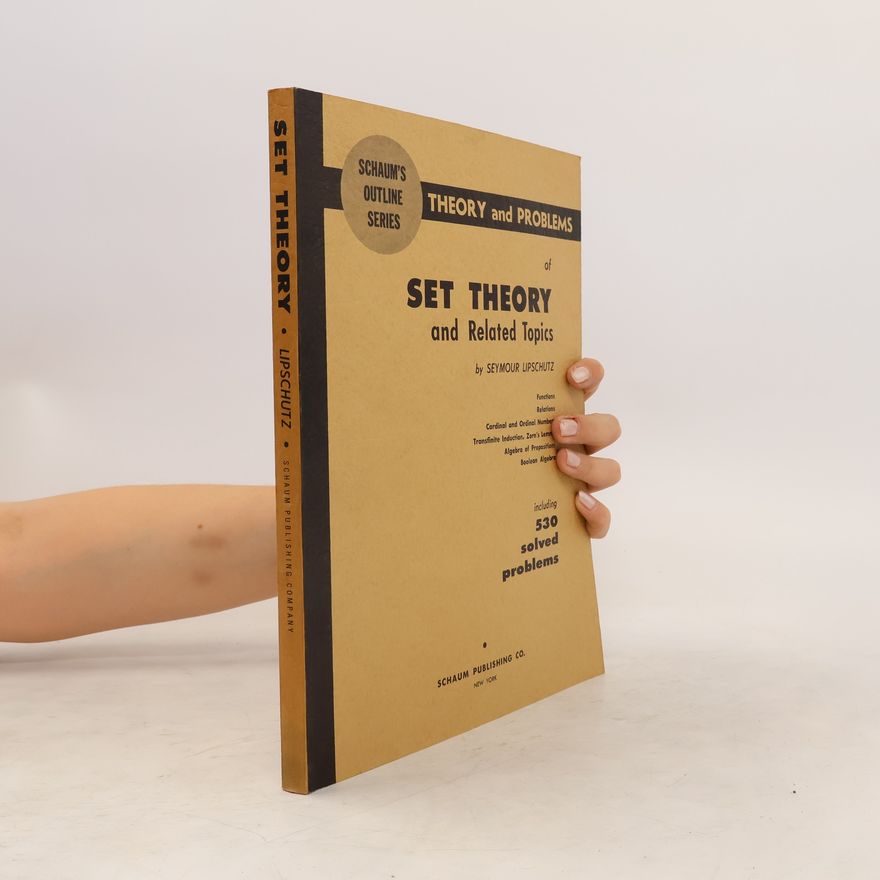 Seymour Lipschutz Set Theory and Related Topics