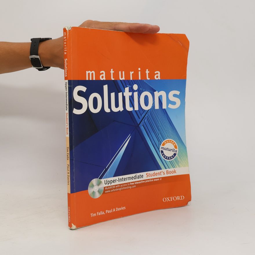 Paul A. Davies Maturita Solutions, Upper-Intermediate